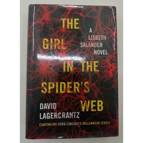 The Girl in the Spider's Web – VG+ Thriller Novel by Lagercrantz Book 4 - Picture 2 of 4